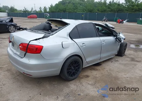 2012 Volkswagen Jetta 2.5L Se z USA, uszkodzony, nr VIN 3VWDP7AJ6CM302047